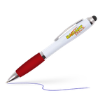 Red - Colour Grip Stylus Pen
