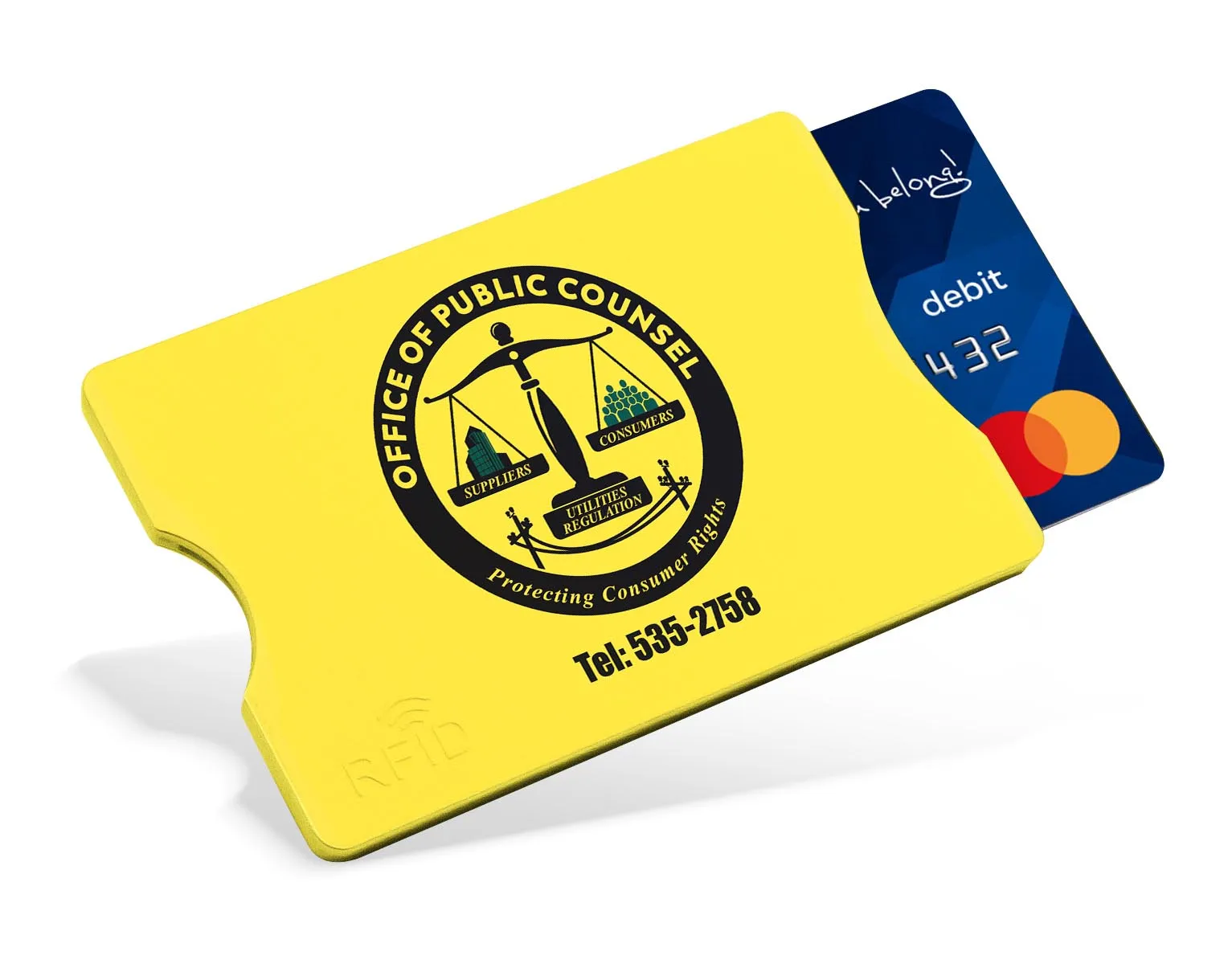 Yellow - RFID Blocker Sleeve
