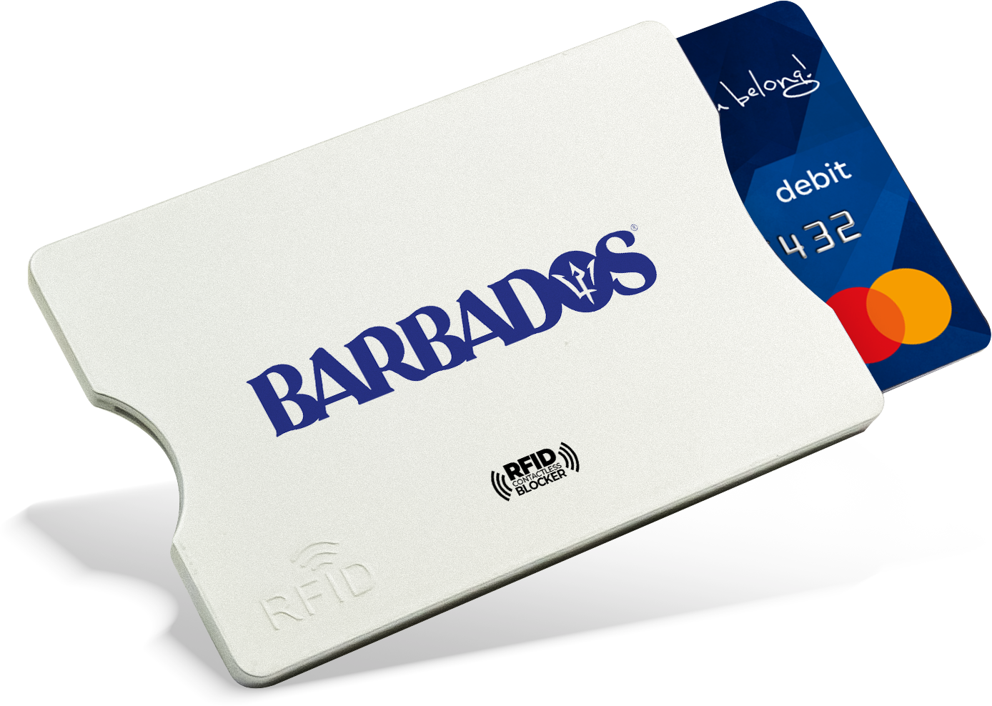 White - RFID Blocker Sleeve