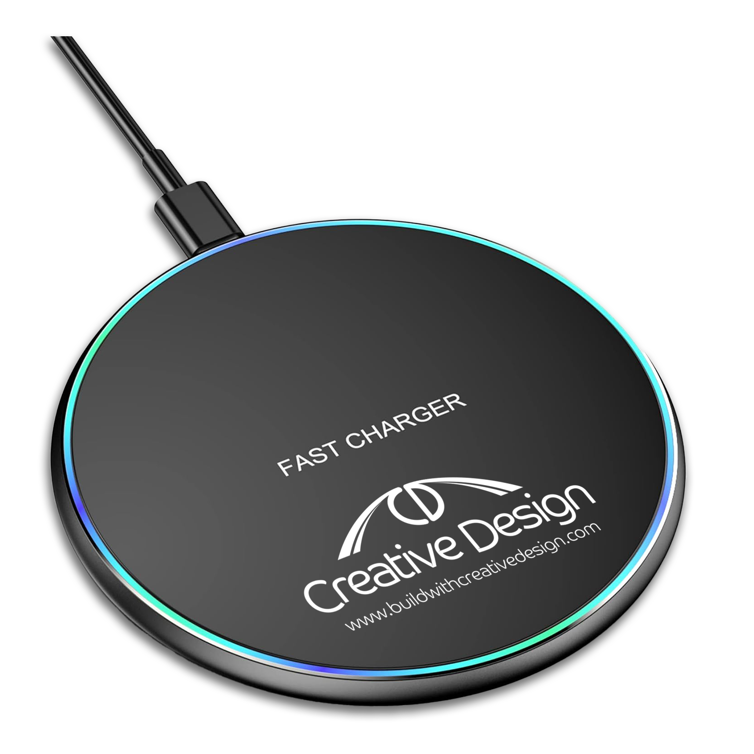 Black - Wireless Phone Charger