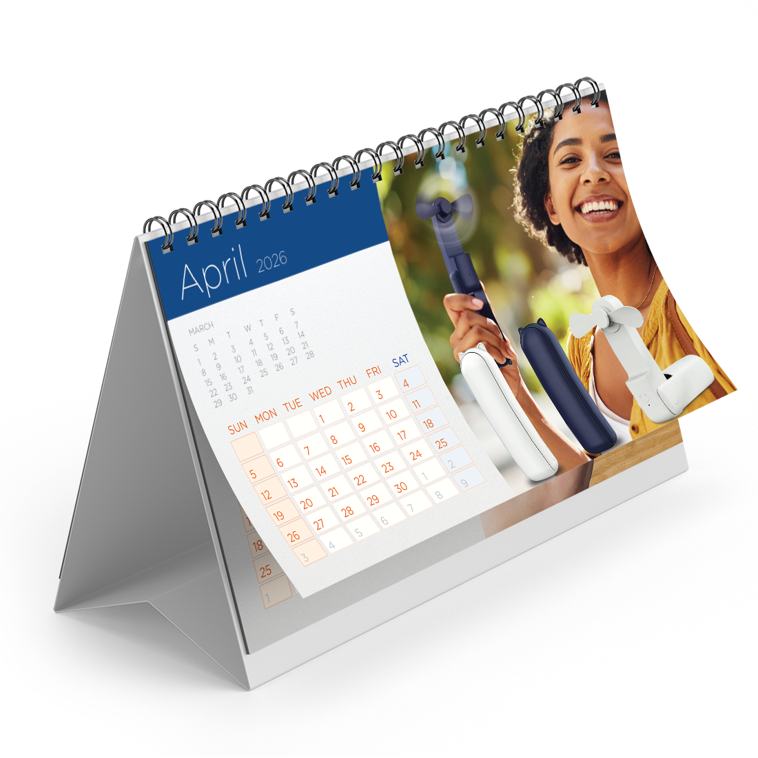Desk Calendar 8.5"x5.5" - 26 pages