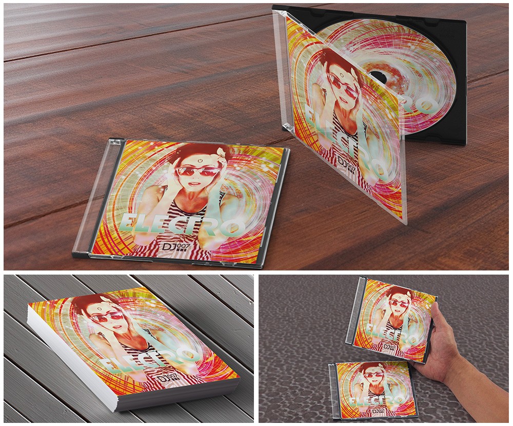 Folded CD Inserts & Brochures Printing - ChilliPrinting