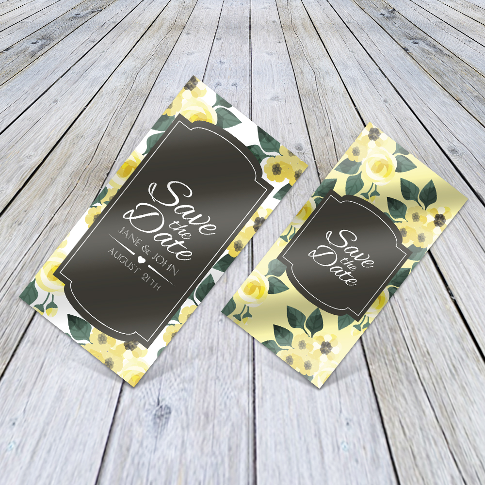 Save The Date Cards High Gloss