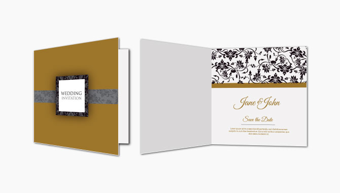 Wedding Invitations Standard 3