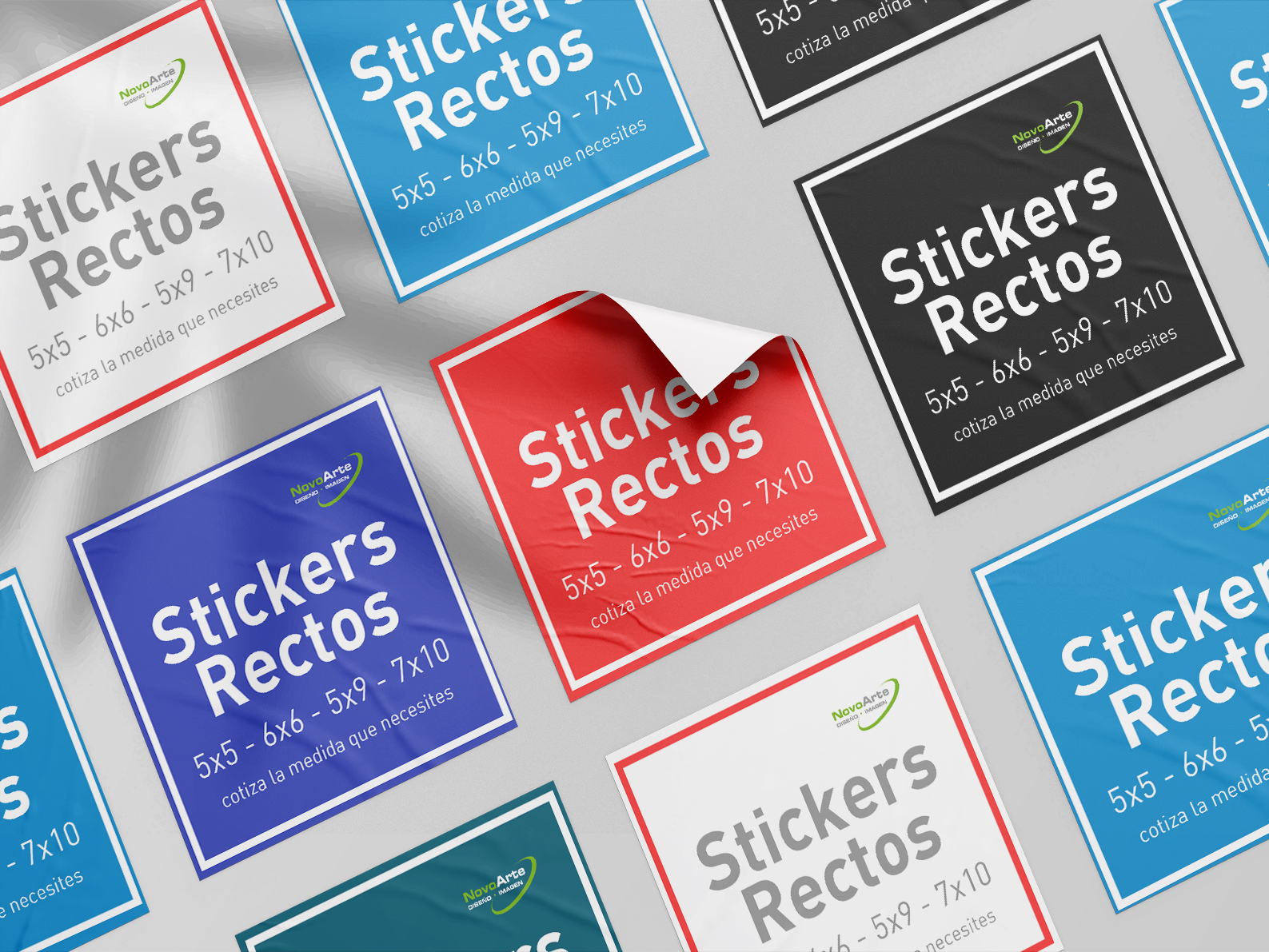Adhesivos Rectos