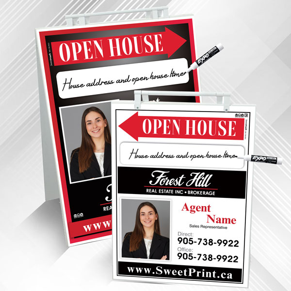 Open House Sandwich Board