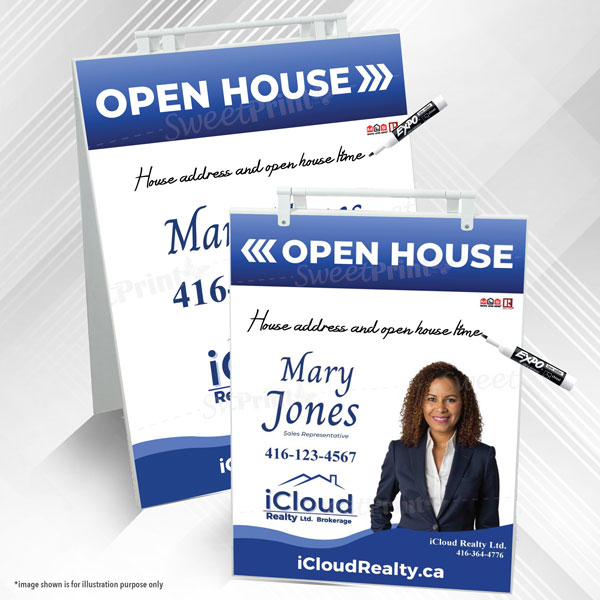 Open House Sandwich Board