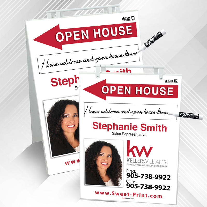 Open House Sandwich Board