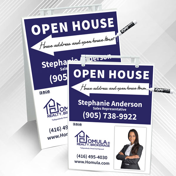 Open House Sandwich Board
