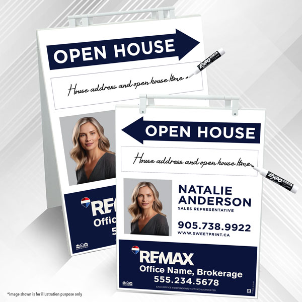 Open House Sandwich Board