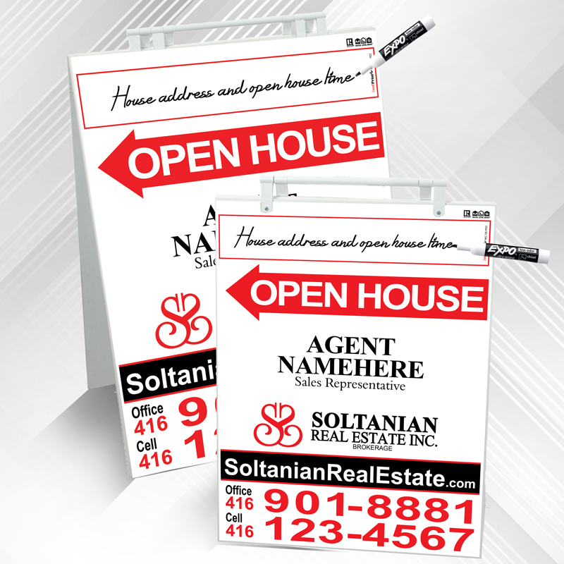 Open House Sandwich Board