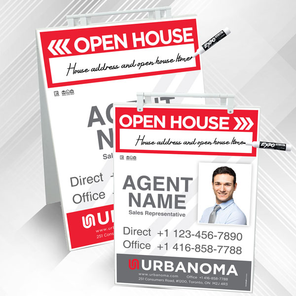 Open House Sandwich Board