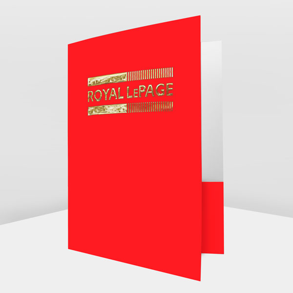 Pre-made Presentation Folder