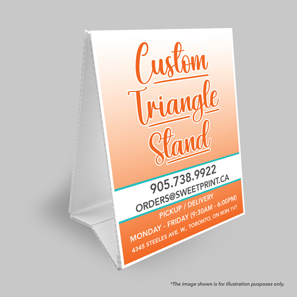 Custom Triangle Stand