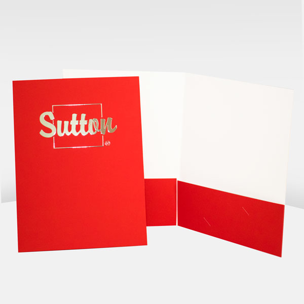 Pre-made Presentation Folder