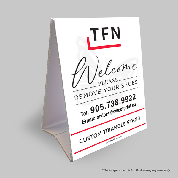 Custom Triangle Stand