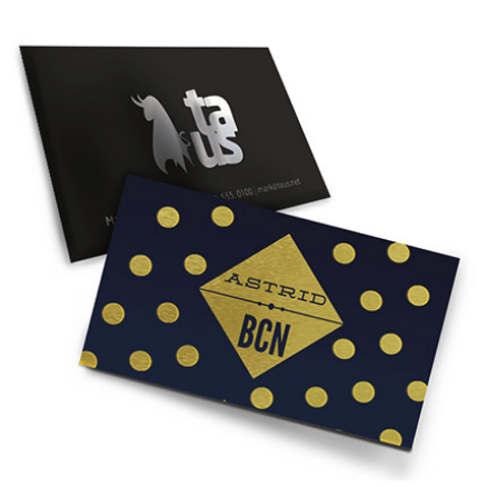 Foil Business Cards