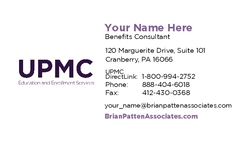 Brian Patten Business Card Design 3
