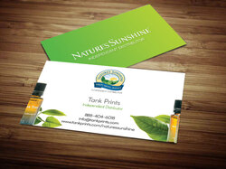 Nature's Sunshine Business Card Design 3