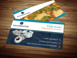 Salad Master Business Card Design 1
