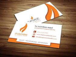 Inspire International Business Card Design 1 Spanish