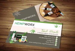 Hempworx Business Card Design 2