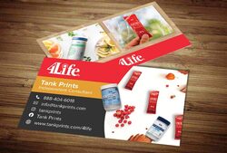 4Life Business Card Design 4