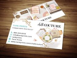 Chalk Couture Business Card Design 2