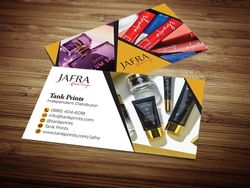 Jafra Business Card Design 1