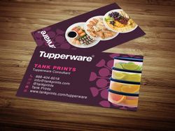 Tupperware Business Card Design 4