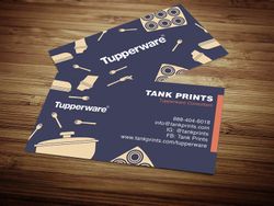 Tupperware Business Card Design 7