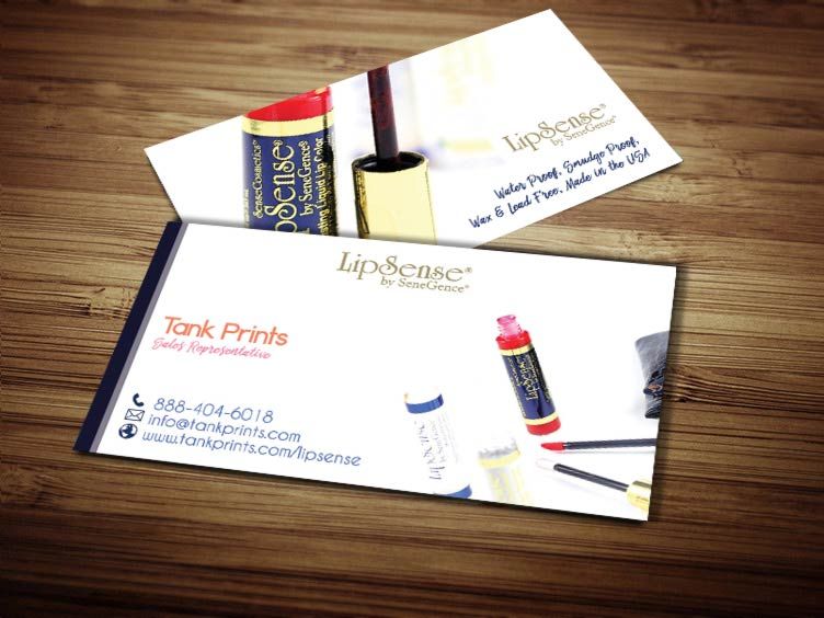 Senegence Business Cards - FREE SHIPPING - Delivered in 5 days or less!