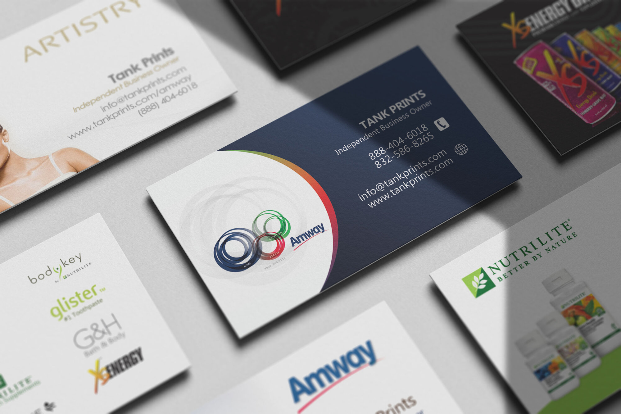 Amway Business Cards
