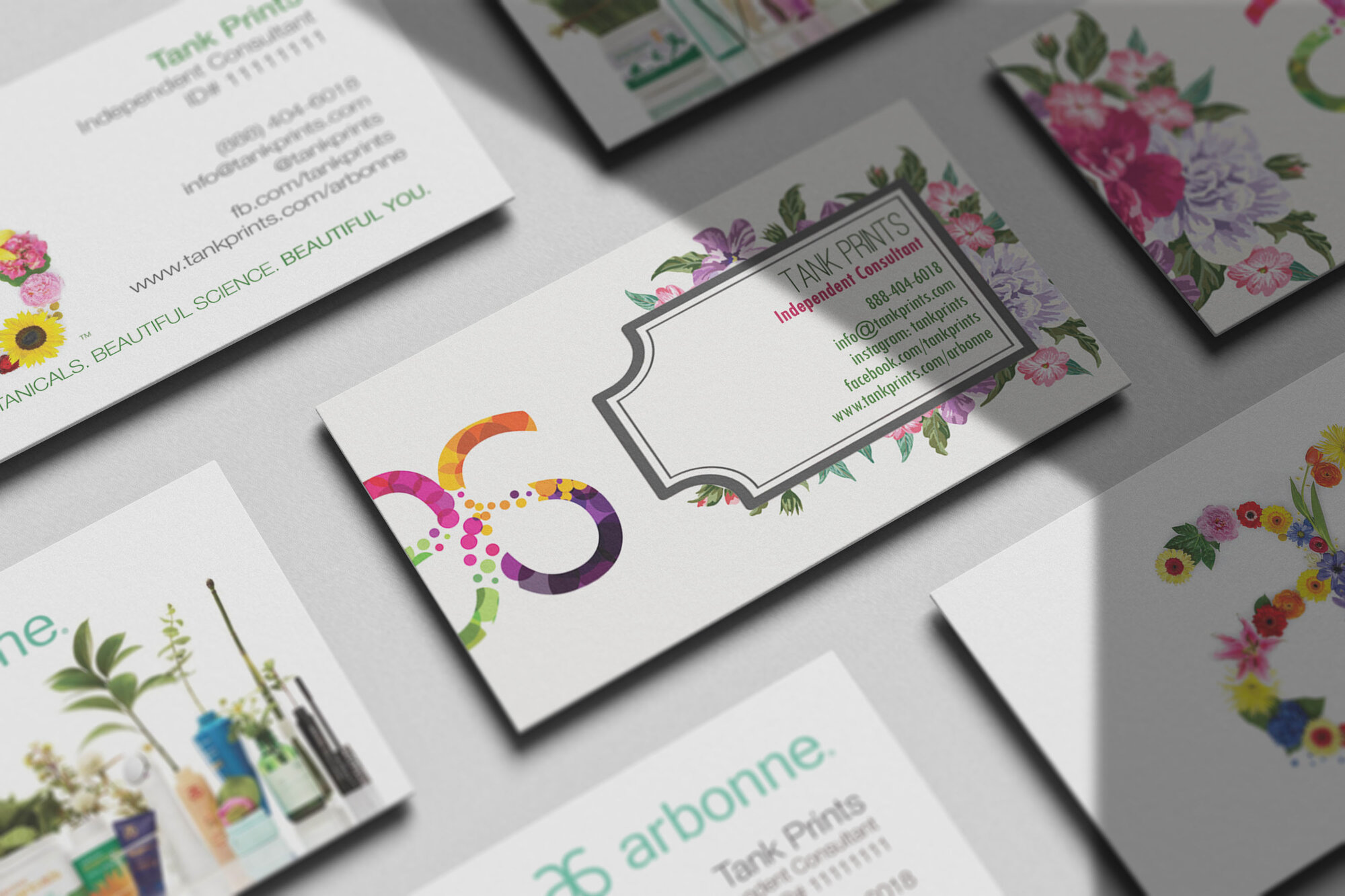 Arbonne Business Cards
