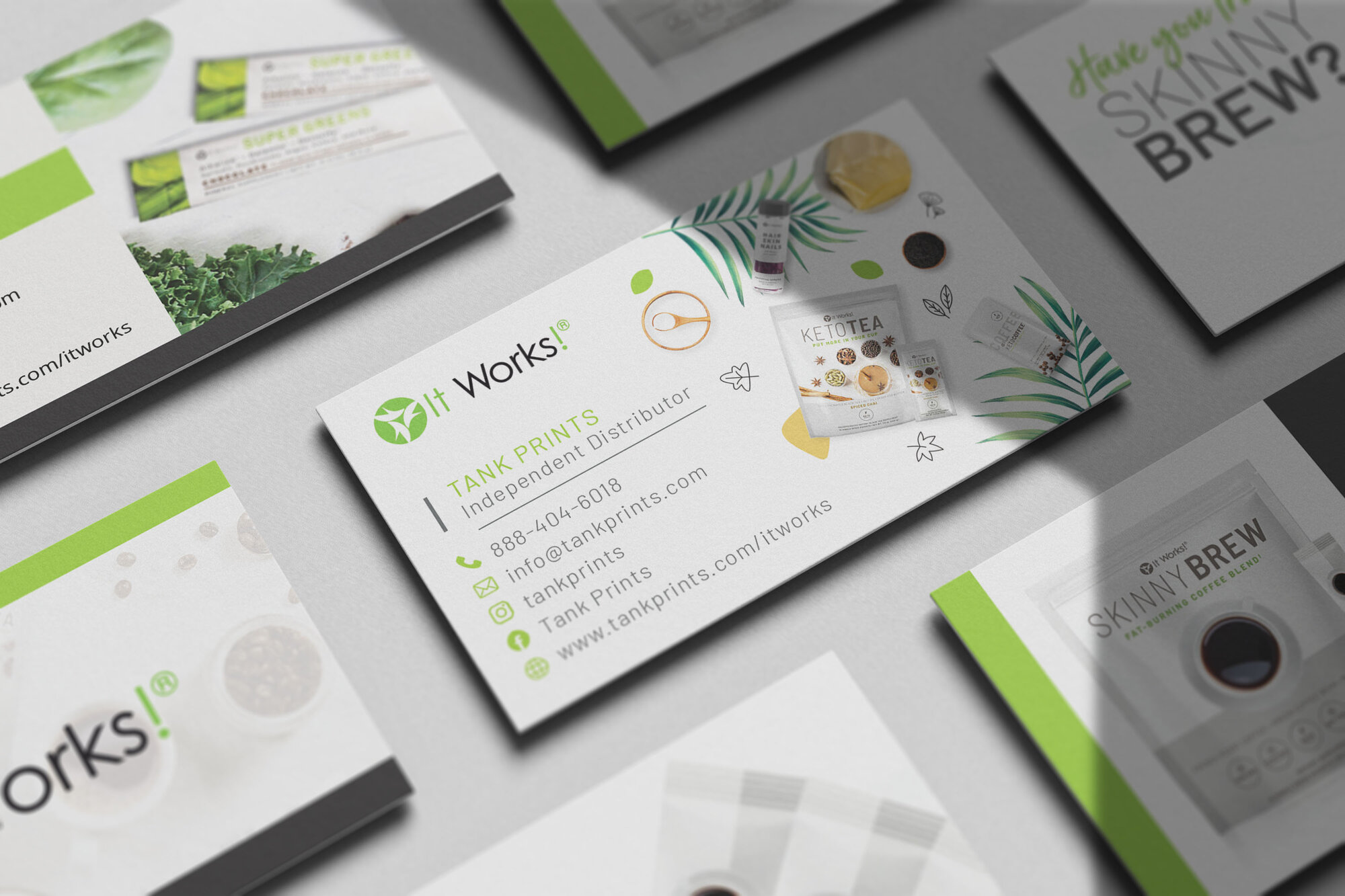 It Works Business Cards