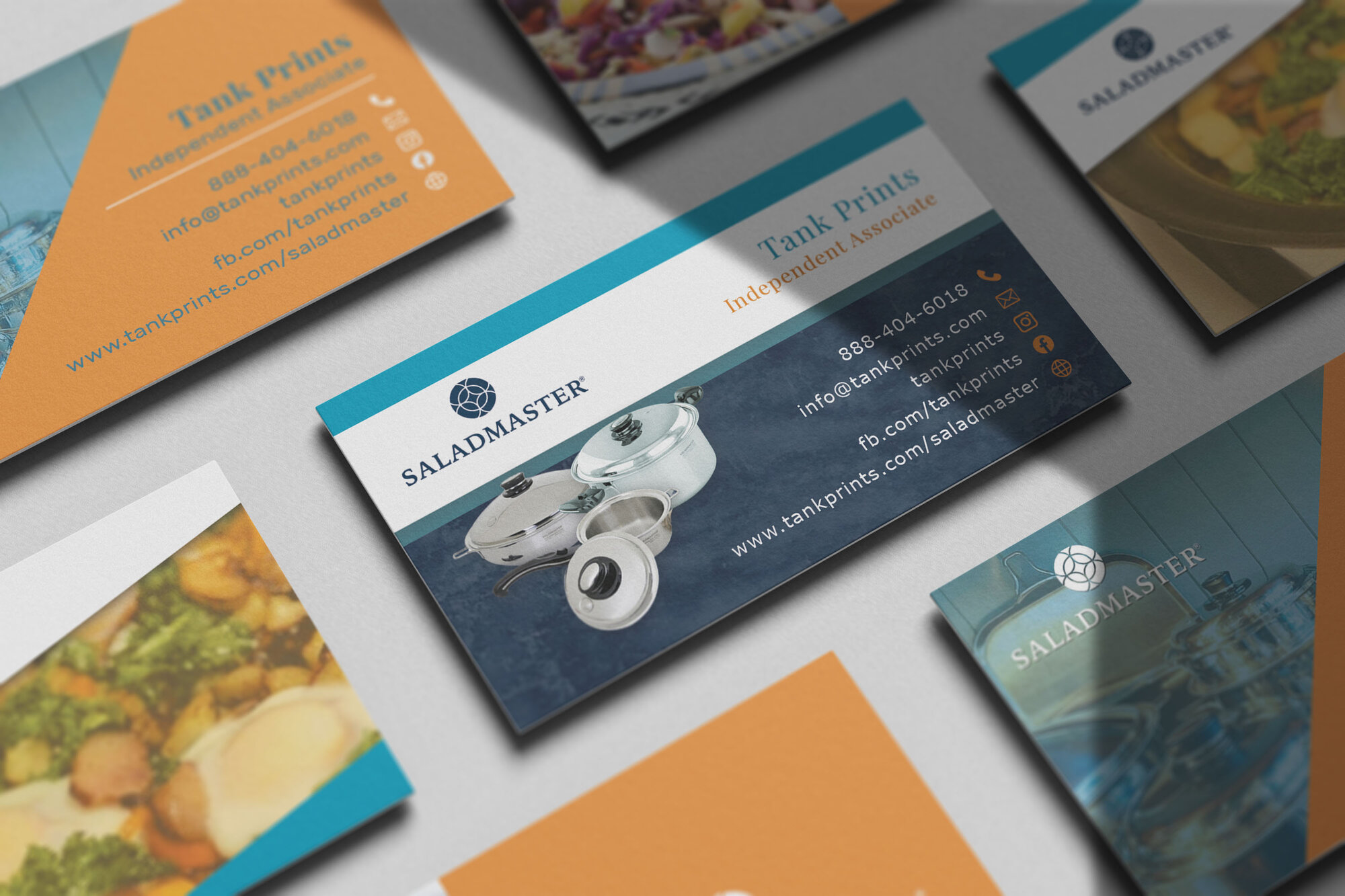 Salad Master Business Cards