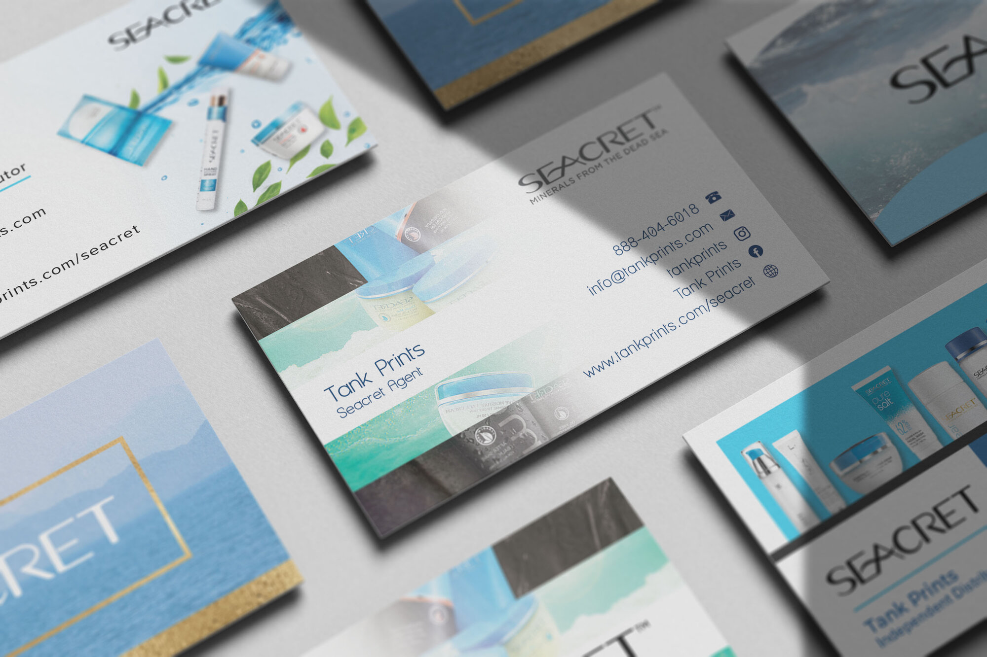 Seacret Business Cards