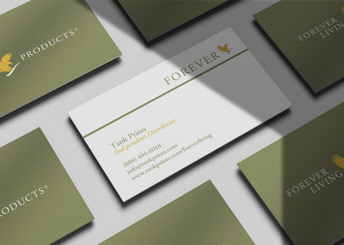 Forever Living Business Cards