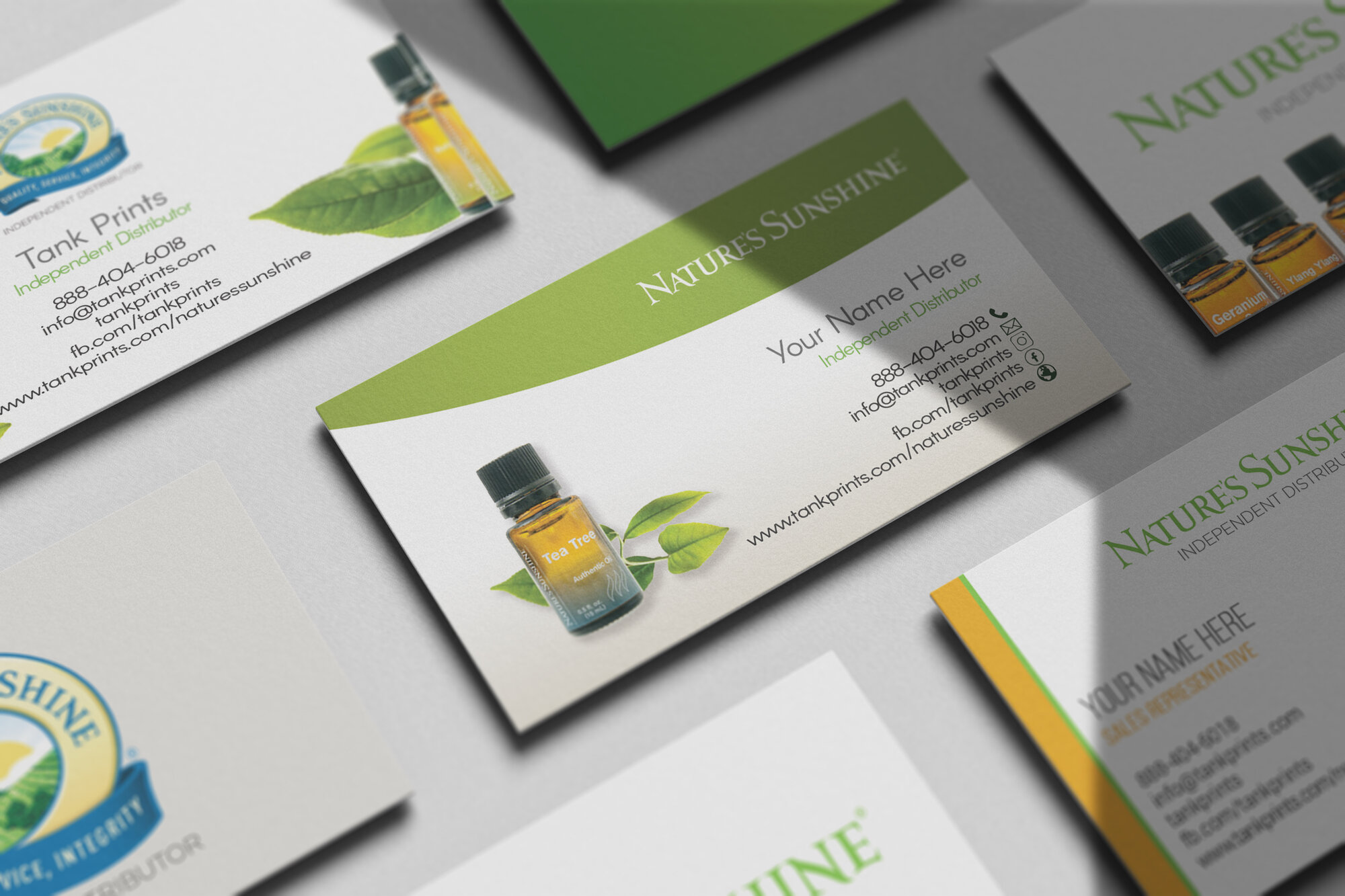 Naure's Sunshine Business Cards