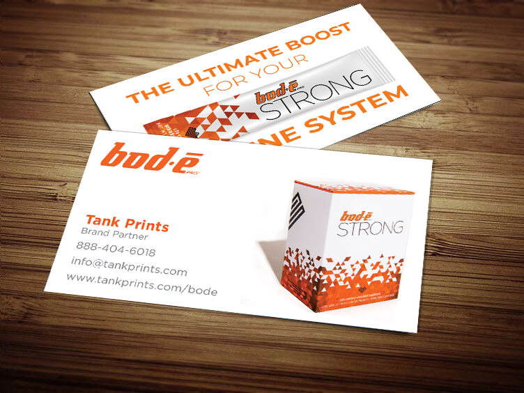 Bod-e Pro Business Card Design 1