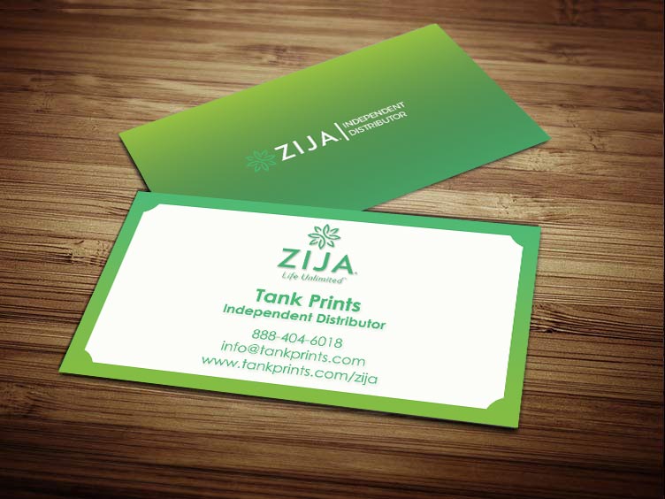 Zija Business Card Design 1