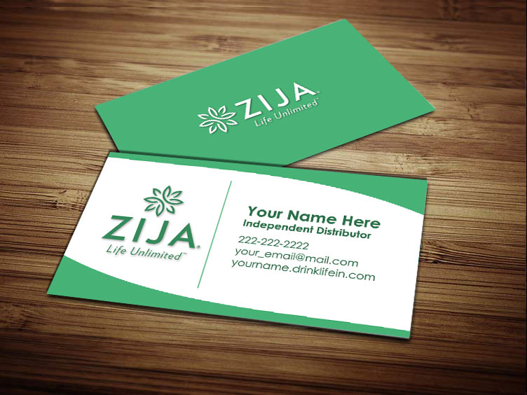 Zija Business Card Design 2