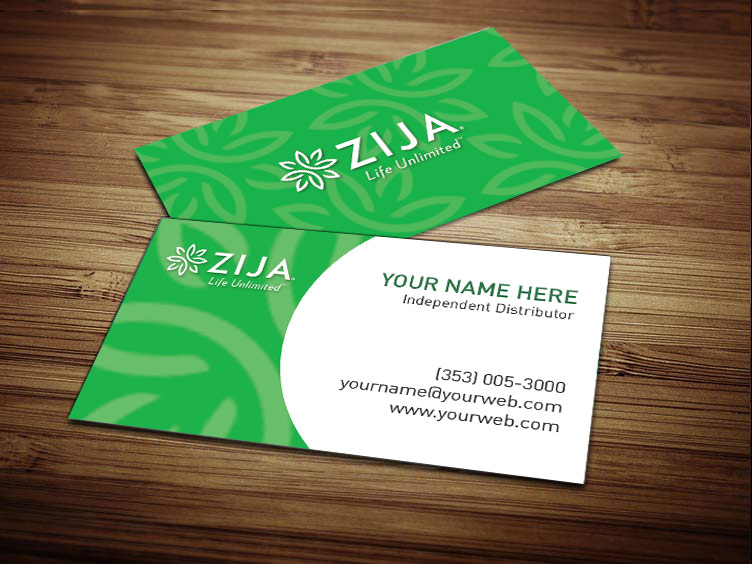 Zija Business Card Design 4