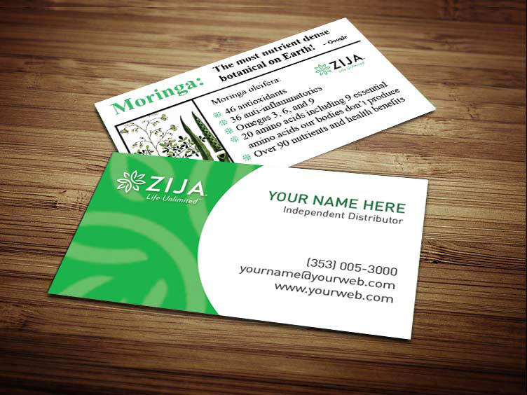 Zija Business Card Design 4 Modified