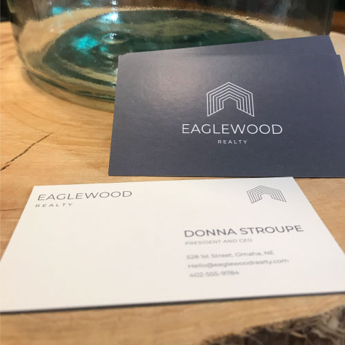Aqueous Business Cards
