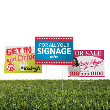 10mm Yard Sign