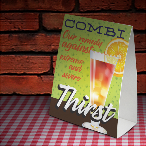 Matte Table Tents