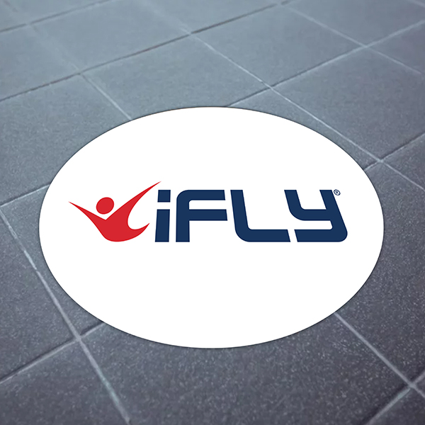 Aluminium Floor Graphics