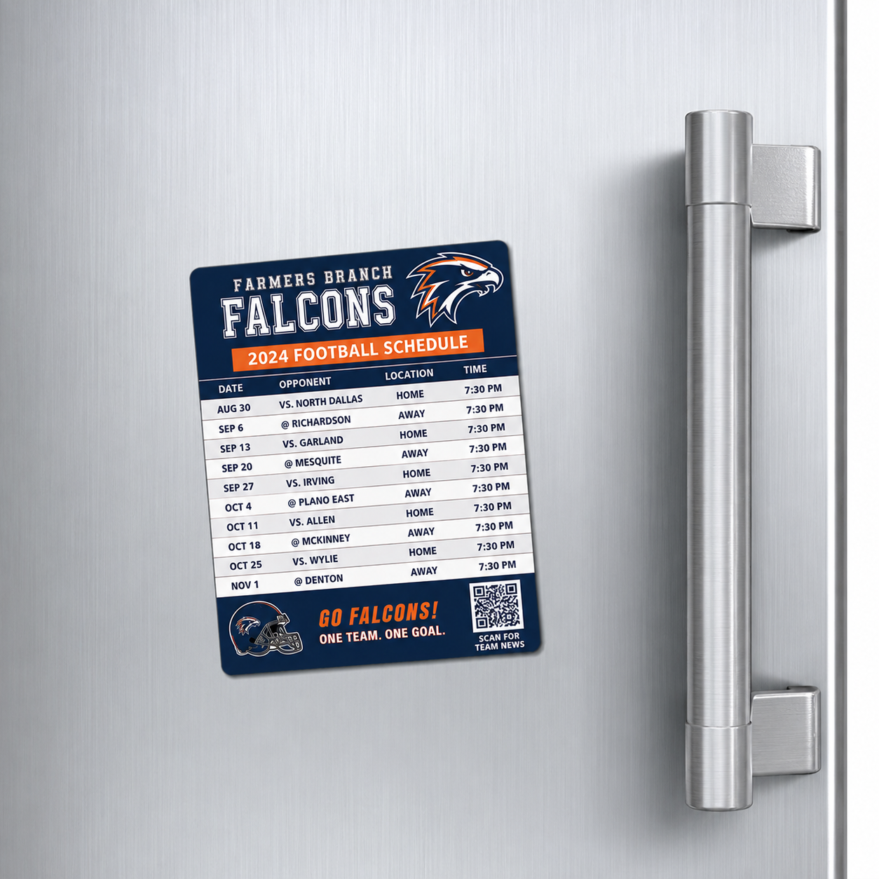 Sports Schedule Magnets