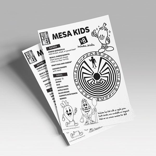 Kids Menus